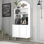 Hanah Home Lyon 80 Blanco y Nogal